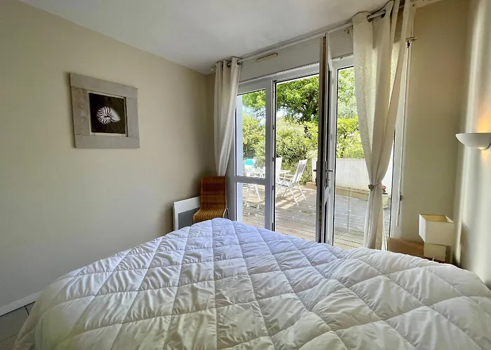 Daire T2 Avec Grande Terrasse Sans Vis A Vis, Parking Privatif, A 100m Des Plages - Fr-1-420-47